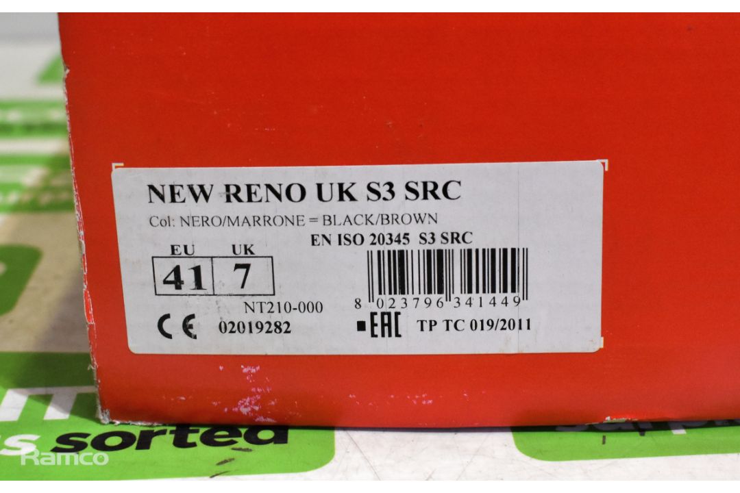 3x pairs of Cofra New Reno black safety boots - UK 7 - Image 4 of 6