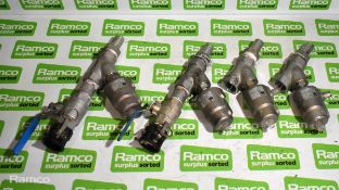 4x GSR 2000F805 G1 angle seat pneumatic valves