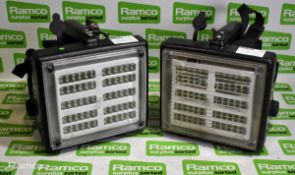 2x Dragon Max LED portable rechargeable LED lights