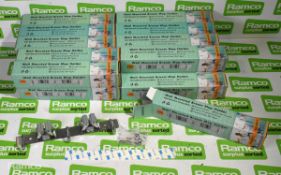 20x Fulgente wall mounted broom/mop holders