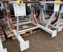 Life raft stowage frame - approx dimensions: L 2100 x W 1150 x H 850mm