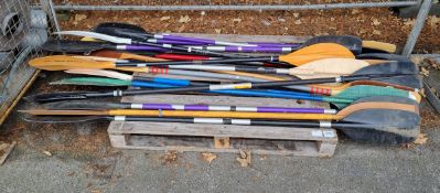 17x mixed kayak paddles