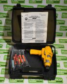 Ingersoll Rand 5040 TDQ Hexagonal drive pneumatic impact wrench with hex adaptors