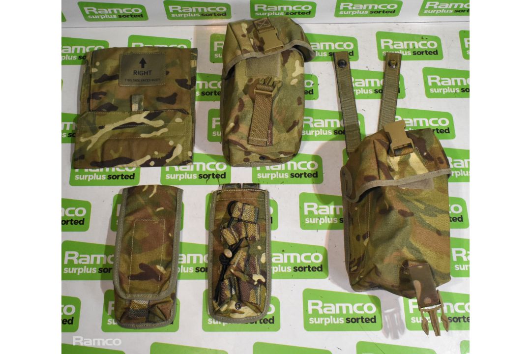 98x British Army MTP pouches - mixed types - Image 1 of 8