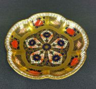Royal Crown Derby Old Imari 1128 small trinket dish - LIV