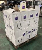 160x bottles of Steri-San alcohol hand sanitiser - 40 boxes - 4x 5L bottles per box