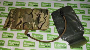 25x British Army MTP hydration zip pouches pack side - may include 3L & 7.5L