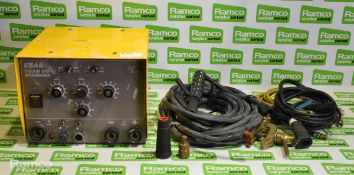 ESAB Tig-Aid 315 standard AC/DC tig welder - 230V with stick welder accessories components