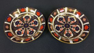 2x Royal Crown Derby cereal bowls - 1128 XLVIII and L