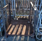 Metal stillage with 2 sides - W 860 x D 940 x H 950mm