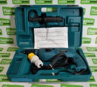 Makita HP2041 110V electric drill in plastic storage case