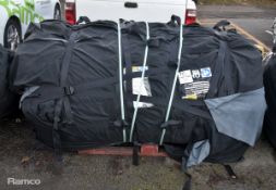HDT Airbeam shelters tent, 2032, side door, TFA, OD