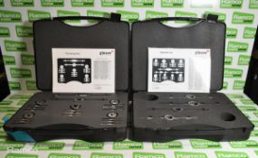 Gleave Imperial & metric tap and die sets - see description for details