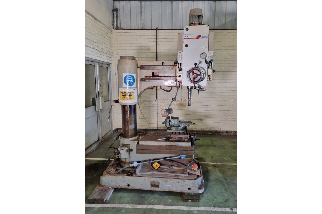 Qualters and Smith Drillmaster QSR3 radial arm drill - Serial No. 1145 - 3 phase 380 / 415V - Image 1 of 16