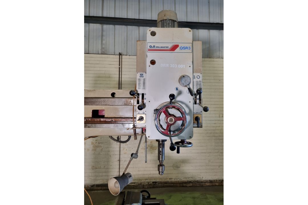 Qualters and Smith Drillmaster QSR3 radial arm drill - Serial No. 1145 - 3 phase 380 / 415V - Image 5 of 16