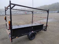 Tow-Rite F.T. Component Services canoe trailer with storage chest - holds up to 5 canoes