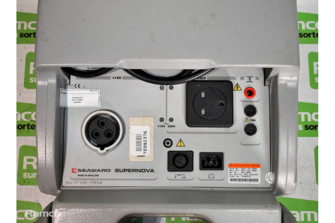 Seaward Supernova Plus portable appliance tester (PAT) - Image 4 of 9