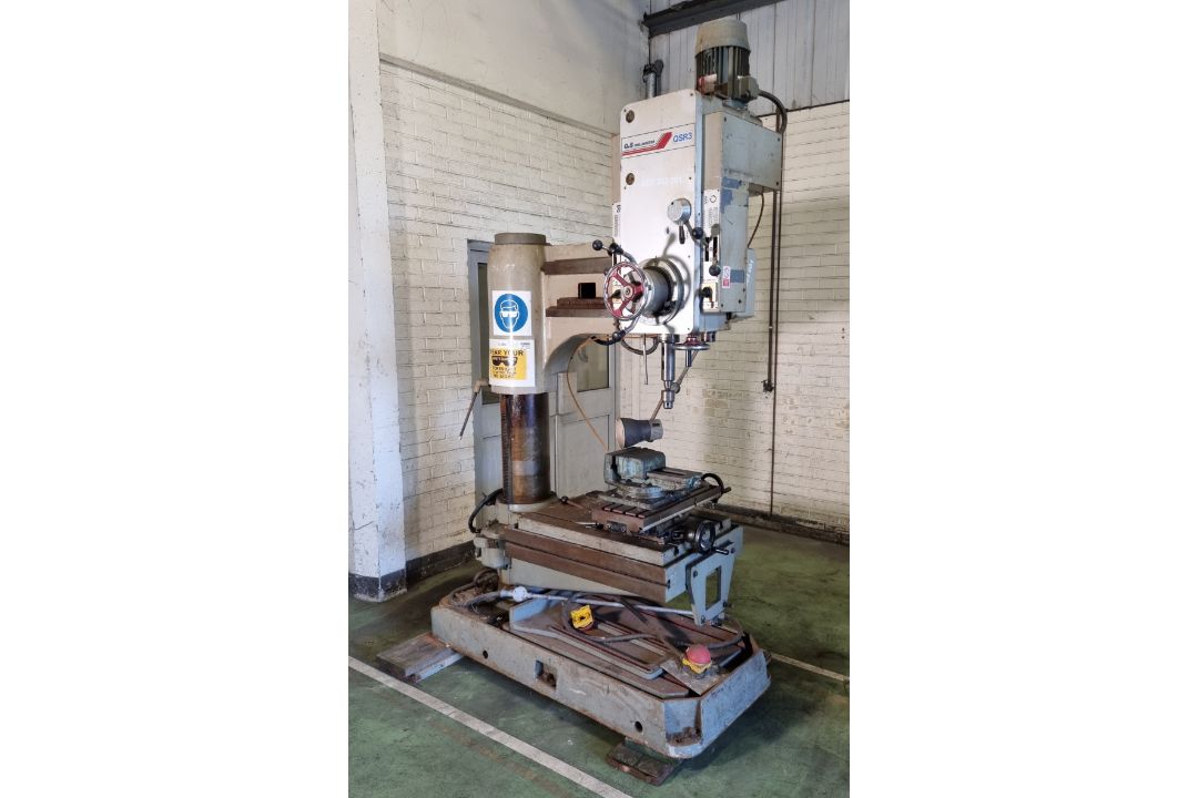 Qualters and Smith Drillmaster QSR3 radial arm drill - Serial No. 1145 - 3 phase 380 / 415V - Image 2 of 16