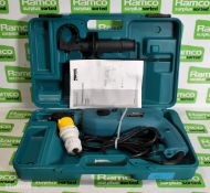 Makita HP2041 110V electric drill in plastic storage case