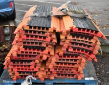 28x Cableguard 5 channel cable ramps - L 910 x W 445 x H 50mm