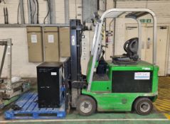 BT C4E200NL electric forklift with side shift module & Ceil Smart derivative forklift charger