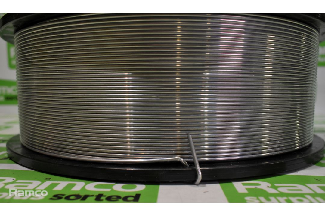 2x reels of metallisation - 01E 2.300mm Aluminium weld wire - Image 2 of 5