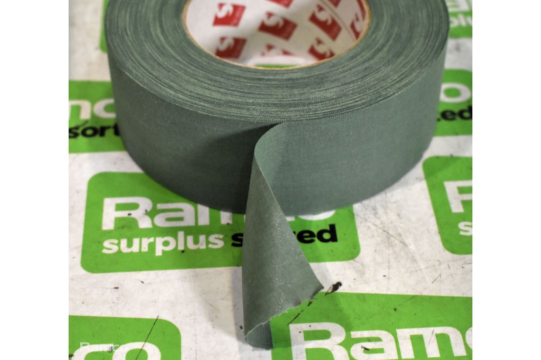 2x boxes of Scapa 3302 - Cloth adhesive tape olive green - 50mm x 50M - 16 rolls per box - Image 2 of 3
