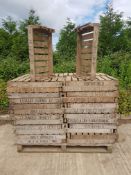 50x Wooden Potato chitting trays W 760 x D 460 x H 160mm