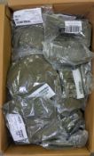 64x British Army head protection nets- mixed sizes - packaged
