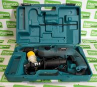 Makita HP2041 110V electric drill in plastic storage case