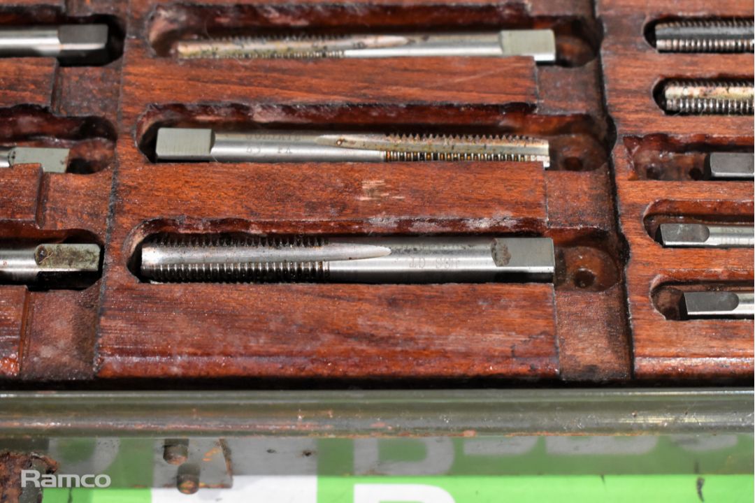 Imperial BSF tap and die set metal storage case - 1/4 inch to 1/2 inch - Image 3 of 5