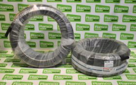 2x Yamaha YME-FH08X-16-MM 8mm x 30m fuel hoses