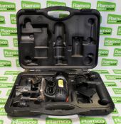DP Tools 500W combi cut rotary cutting tool in plastic storage case - 240V