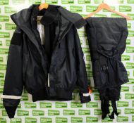 British Forces Upper Deck crew suit - containing jacket and trousers - see picture for size