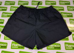 67x British Forces womens PTI / Tri service shorts - Black - mixed sizes