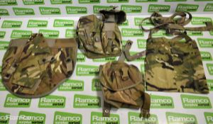 British Army mixed armour accessories - mixed types - unknown quantity
