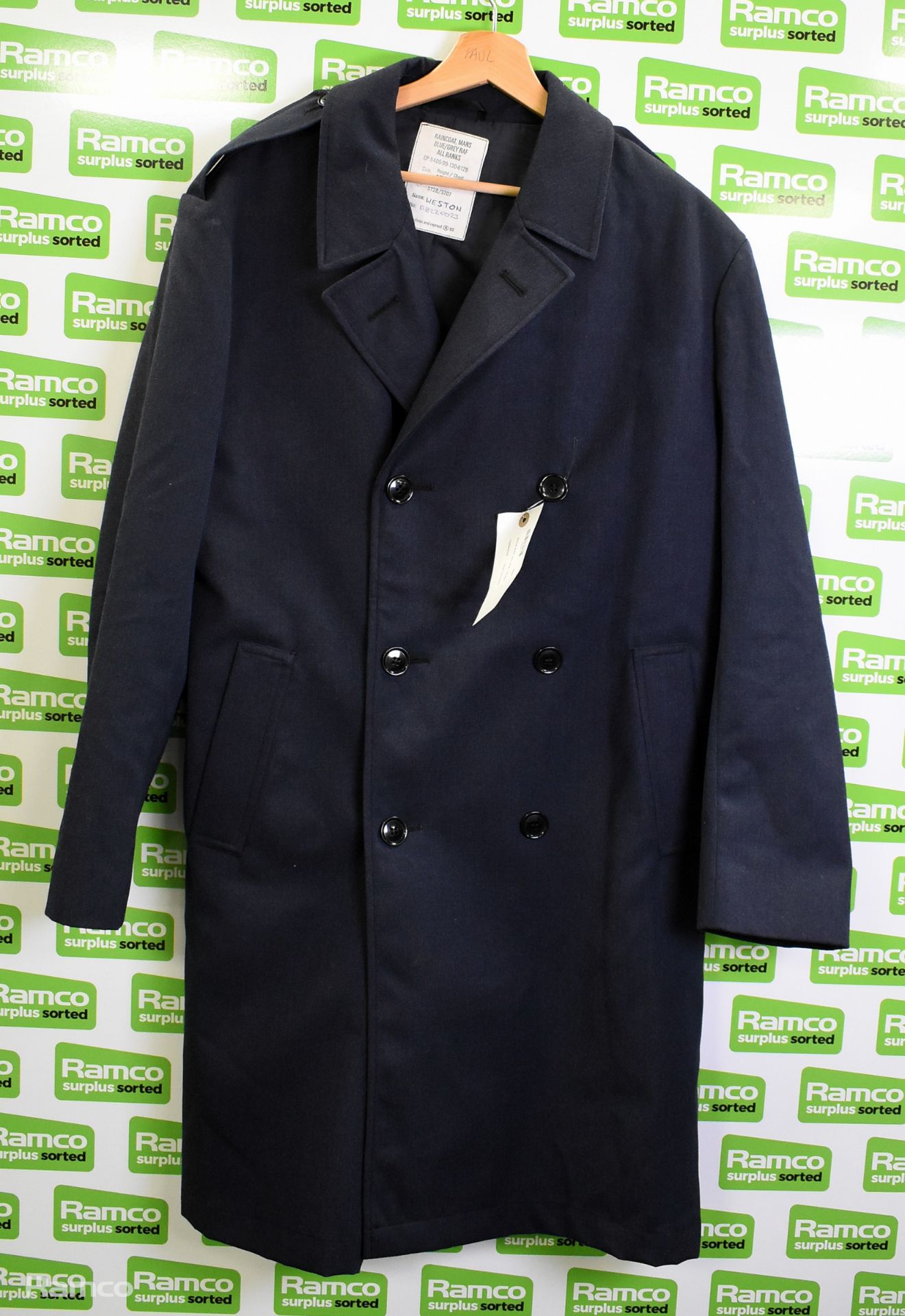 British RAF raincoat - see picture for size