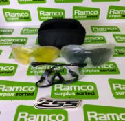 21x pairs of ESS Safety spectacles