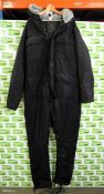 Extreme cold weather coveralls - Black - see picture for size