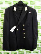 British Royal Navy No. 1B dress jacket - see picture for size