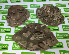 106x British Army MTP combat helmet covers - mixed types - mixed sizes