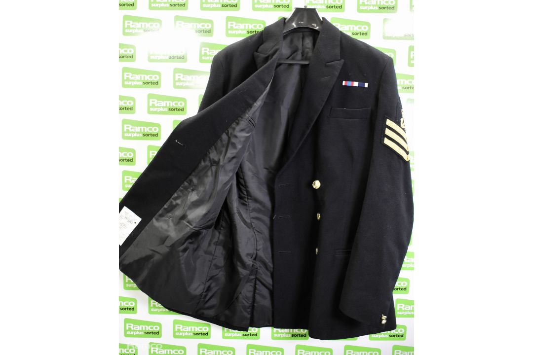 British Royal Navy No. 1B dress jacket - see picture for size - Image 4 of 7