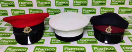 50x British Forces caps - various divisions - mixed sizes