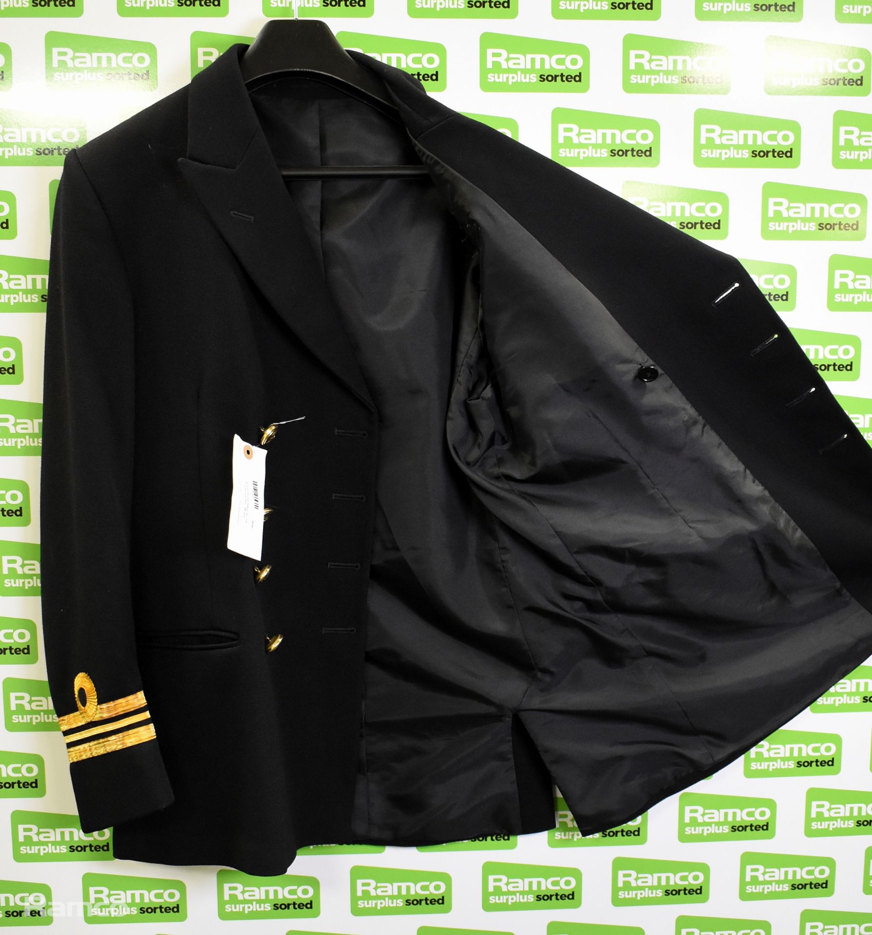 British Royal Navy No. 1B dress jacket - see picture for size - Image 5 of 7