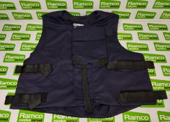 16x British forces body armour covers - Navy Blue - no filler