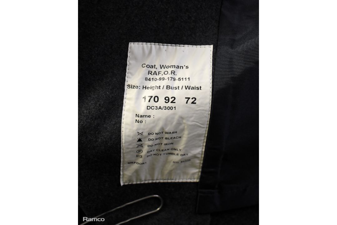 British RAF Greatcoats Household Division - see picture for size - Image 7 of 7
