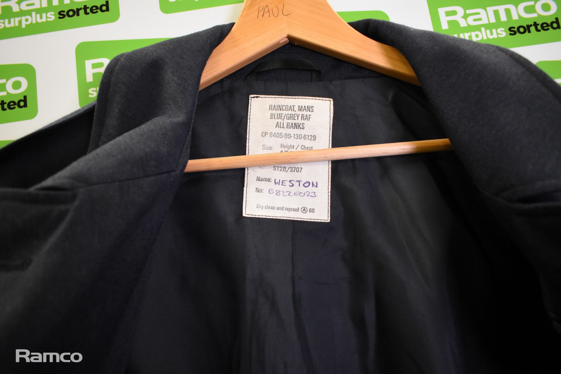 British RAF raincoat - see picture for size - Image 5 of 5