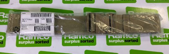 21x British Forces belts - various types and sizes