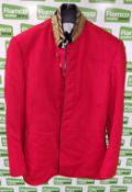 16x British Army Household cavalry mounted regiment tunic - mixed sizes