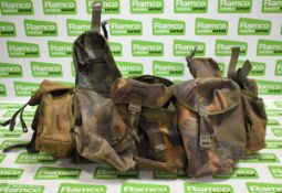 British Army DPM mixed pouches - AS SPARES - unknown quantity